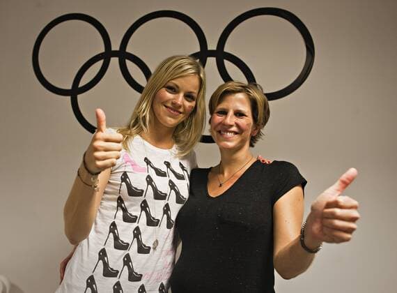 OLYMPIA 2012, Beach volleyball, The women of Brink and Reckermann supported their men in the final