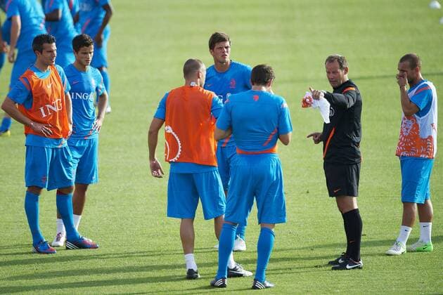 Football, Training National Team Netherlands