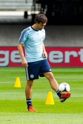 Football, German national team training