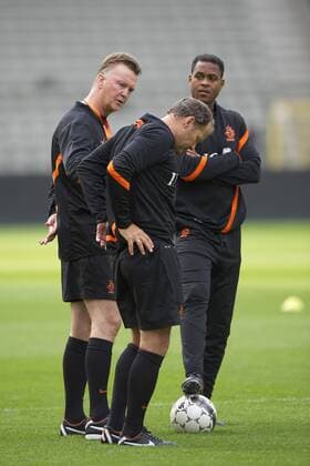 Football, training of the Dutch national team