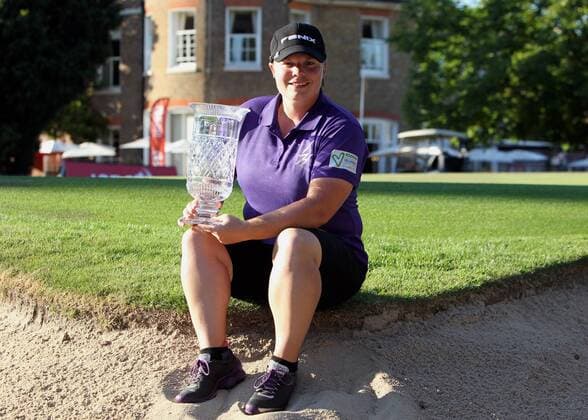 Golf, Lydia Hall wins the Ladies British Masters at Denham