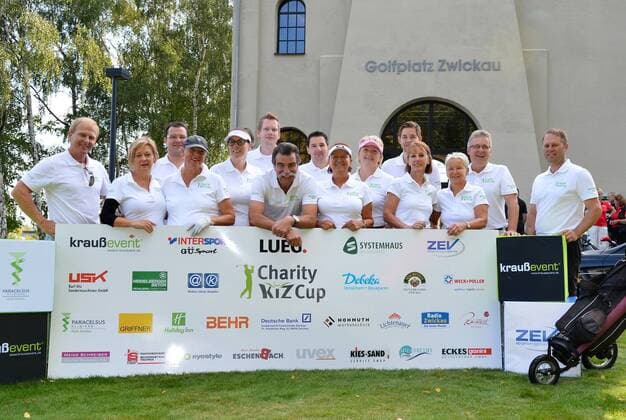 Golf, Heiner Brand at the Charity KiZ Cup in Zwickau