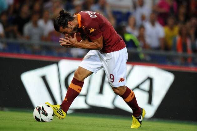 Football, Italy, Serie A, AS Roma - Catania Calcio 2:2