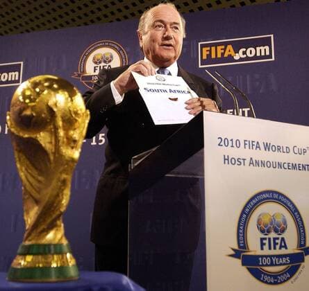 Football, Corruption was involved in awarding the World Cup to South Africa