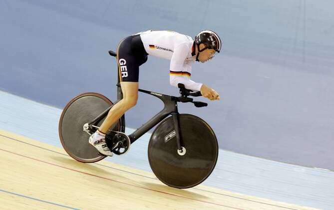 Paralympics, track cycling, silver for Tobias Graf