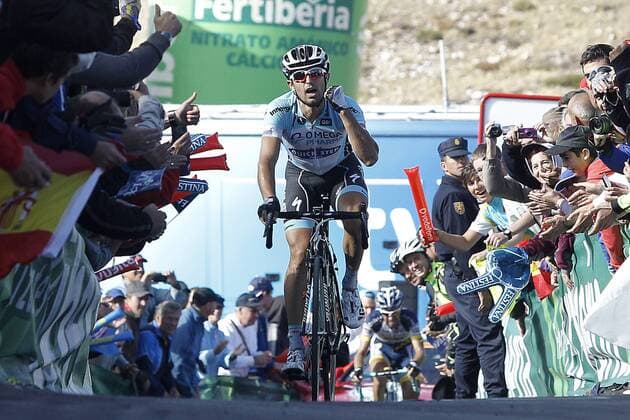 Cycling, Vuelta, Dario Cataldo wins the 16th stage