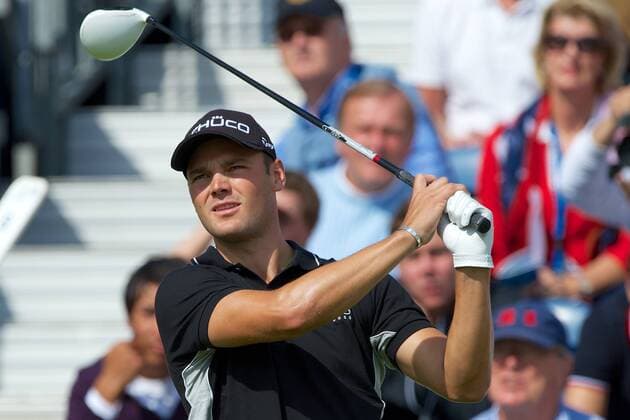 Golf, Martin Kaymer at the Dutch Open