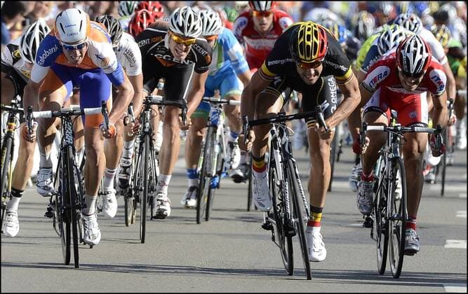 Cycling, Tom Boonen wins Paris - Brussels