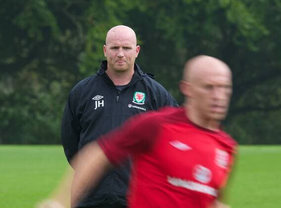 Football, Wales National Team Training