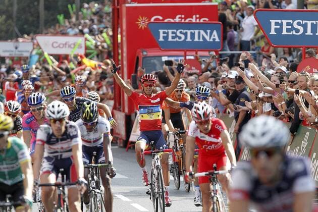 Cycling, La Vuelta, Alberto Contador is overall winner of the Tour of Spain