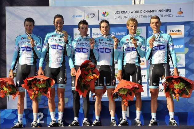Cycling, World Championships, Tony Martin becomes World Champion with Team Quickstep