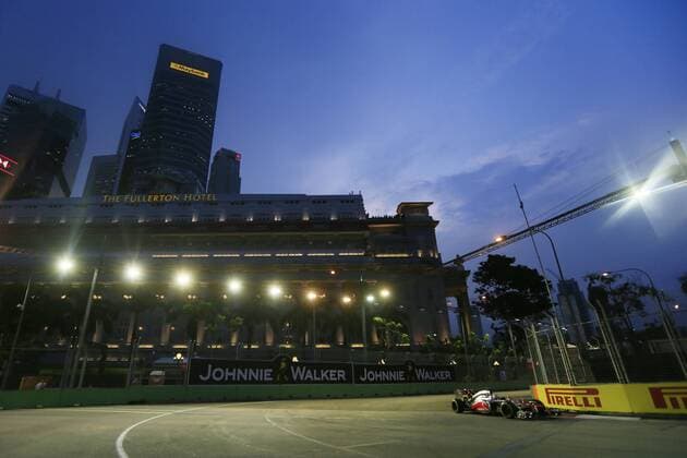 Motorsport, Formula 1, Singapore GP, Practice