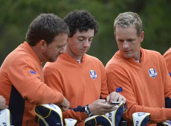 Golf, Ryder Cup 2012, Press Event with the European Team