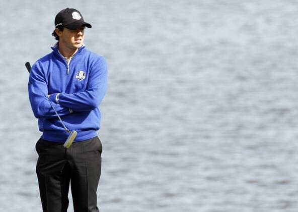 Golf, Ryder Cup, World number one Rory McIlroy searches for his form