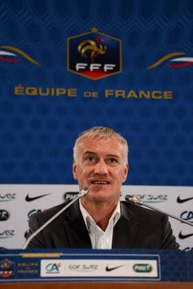 Football, France, Didier Deschamps on the upcoming games against Japan and Spain