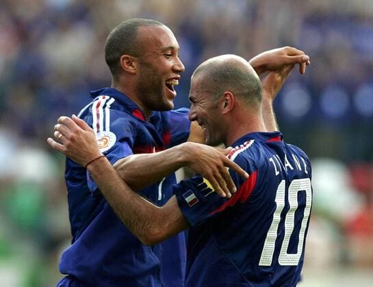 Football, Euro 2004, Group B, Croatia - France 2:2