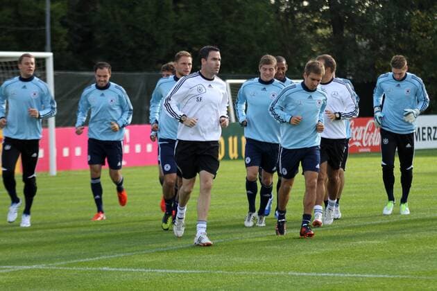 Football, DFB National Team Training in Frankfurt