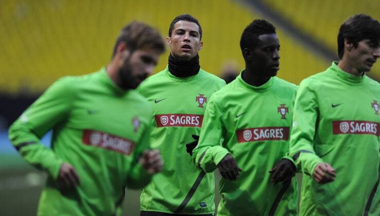 Football, Portugal National Team Training