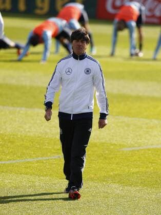 Football, Training of the German National Team in Berlin