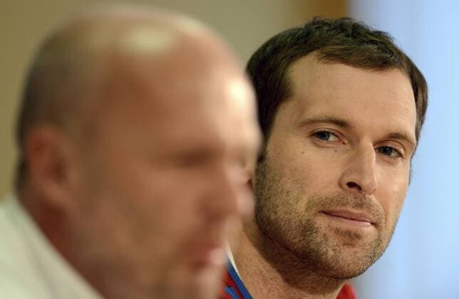 Football, Training and Press Conference National Team Czech Republic