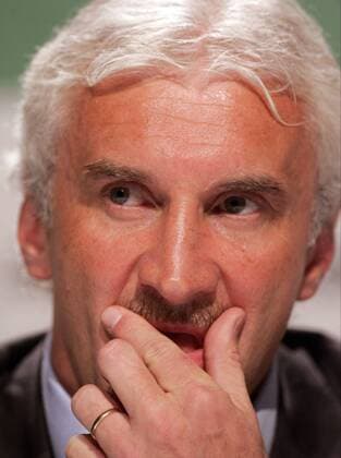 Football, Press conference, Rudi Völler resigns as team manager of the national team