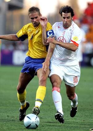 Football, Euro 2004, Quarter-final, Sweden - Netherlands 4:5 n.E.