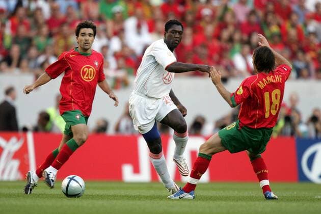 Football, Euro 2004, Semi-final, Portugal - Netherlands 2:1