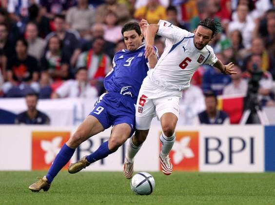 Football, Euro 2004, Semi-final, Greece - Czech Republic 1:0