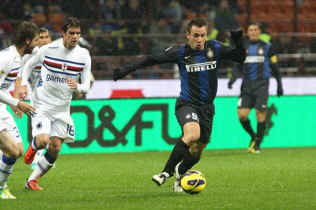 Football, Italy, Serie A, Inter Milan - Sampdoria Genoa 3:2