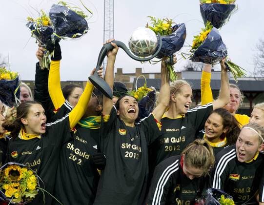 Football, Women, Anja Mittag misses out on Swedish championship against Marta's club Tyresoe