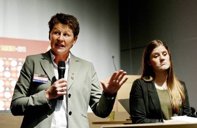 Football, Press Conference for the Women's EURO 2013 in Sweden