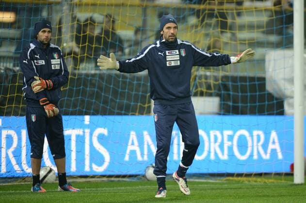 Football, Italy National Team Training