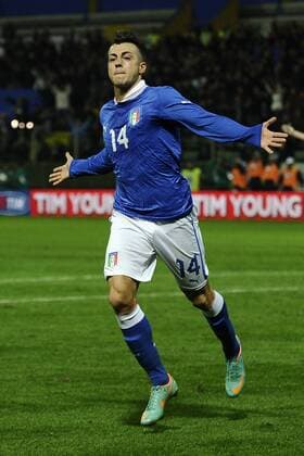 Football, international, Italy - France 1:2