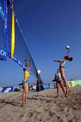 Beach Volleyball, Zurich Masters in Burg auf Fehmarn