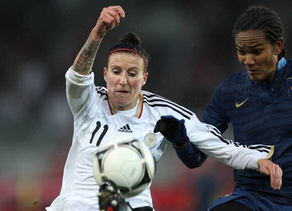 Football, Women's football, Test match Germany - France