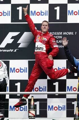 Motorsport, Formula 1, GP Germany, Michael Schumacher wins again