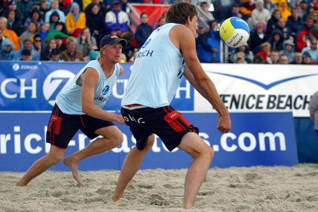 Beach Volleyball, Axel Hager and Jörg Ahmann win the Zurich Masters in St. Peter Ording