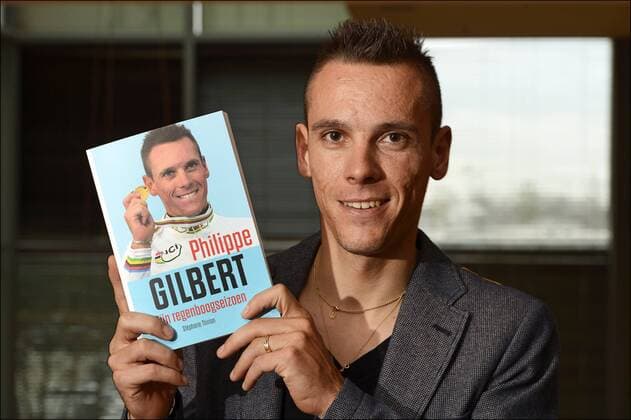 Cycling, Philippe Gilbert presents his autobiography