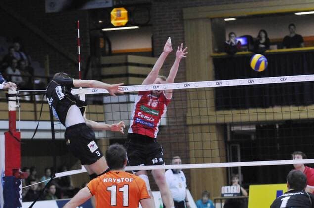 Volleyball, Champions League, Ceske Budjovice - Berlin Recycling Volleys