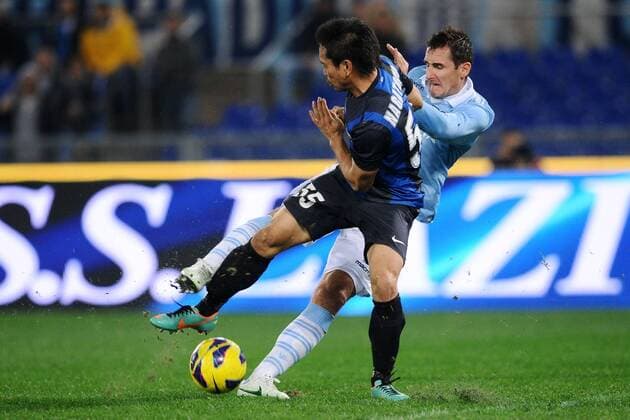 Football, Italy, Serie A, Lazio Roma - Inter Milan