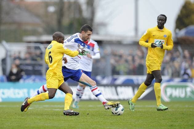 Football, Coupe de France, SAS Epinal - Olympique Lyon