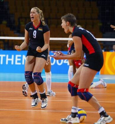 Olympics 2004 - Volleyball, Germany - USA 1:3