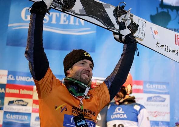 Snowboard, Award Ceremony FIS World Cup in Bad Gastein