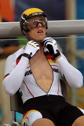 Olympia 2004 - Cycling, Time Trial 1000m, Stefan Nimke takes bronze