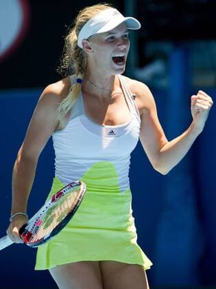 Tennis, Australian Open, Sabine Lisicki fails in round 1 to Caroline Wozniacki