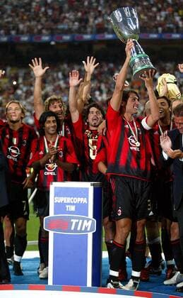 Football, Italy, AC Milan win the Supercup