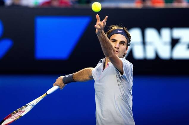 Tennis, Australian Open, Roger Federer advances to semi-finals