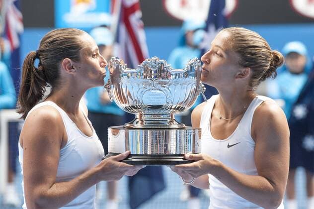 Tennis, Australian Open, Sara Errani and Roberta Vinci win the women's doubles final