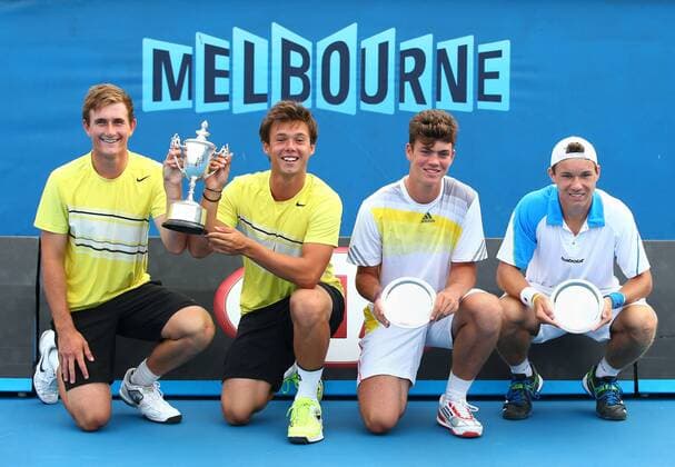 Tennis, Australian Open, Mousley and Andrijic win junior doubles against Marterer and Miedler