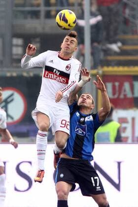 Football, Italy, Serie A, Atalanta Bergamo - AC Milan